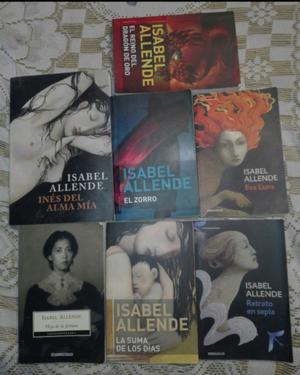 Libros isabel Allende