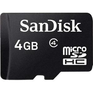 MEMORIA MICRO-SD 4 GB. SAN DISK CLASE 4