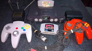 Nintendo 64 completo.