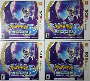 Pokemon Moon Nintendo 3ds Nuevo y Cerrado de Fabrica