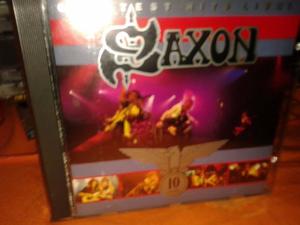 Saxon ‎– Greatest Hits Live! - CD UK