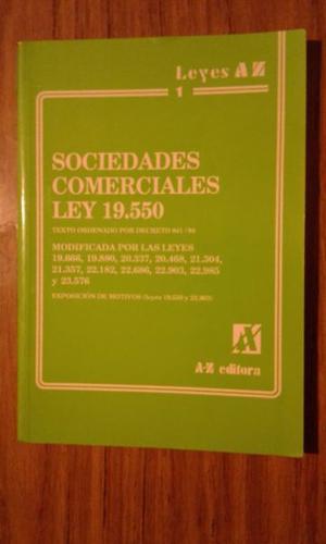 libro sociedades comerciales ley 