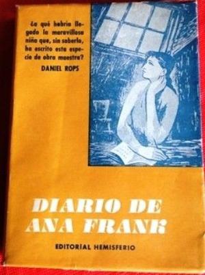 DIARIO DE ANA FRANK EDITORIAL HEMISFERIO en LA