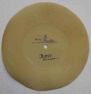 ELVIS ORIGINAL USSR X-RAY RECORD