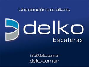 Fabricacion de escaleras Delko aluminio tijera, extensible