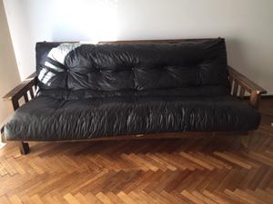 Futon de 3 cuerpos + colchón