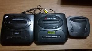 Lote De 3 Consolas Sega Para Revisar/reparar/repuestos.