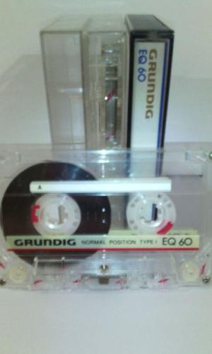 Lote de 3 cassettes Grundig EQ60