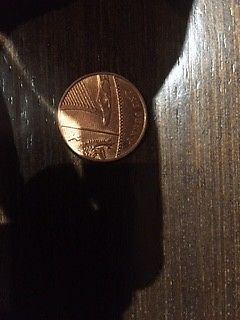 Moneda 1 Un One Penny Centavos Inglaterra Gran Bretaña 