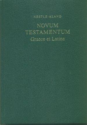 Novun Testamentum Graece Et Latine