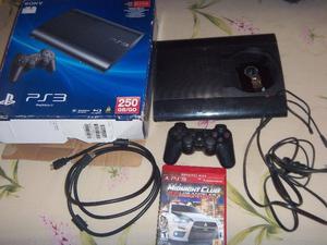 PS3, Play 3, Playstation 3, slim 250gigas, en caja