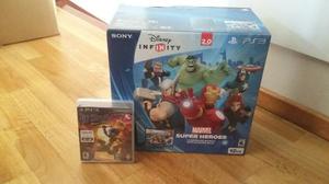 Play Station 3 Ps3 Impecable - Con Disney Infinity Marvel