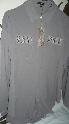 camisa de gasa (nueva y con etiqueta))