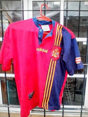 camiseta eurocopa  españa adidas