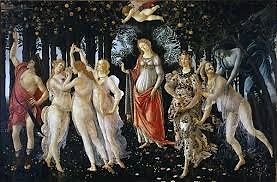 lamina de botticelli 70x50 imagen 60x40 importada- con o sin