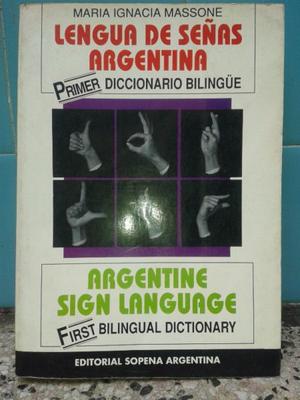 libro lenguaje de señas argentina primer diccionario