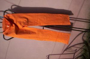 pantalon flexers gimnasia naranja poco uso++