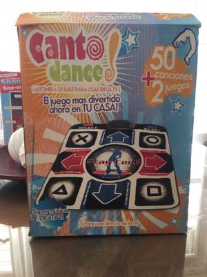 Alfombra Canto dance TV, 50 canciones y 2 juegos
