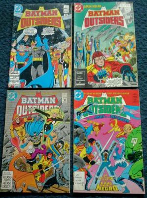 Batman Outsiders N° 1 2 6 y 9 x unidad
