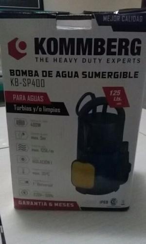 Bomba sumergible 1 solo uso