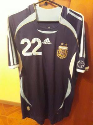 Camiseta Seleccion Argentina Adidas Lucho Gonzalez