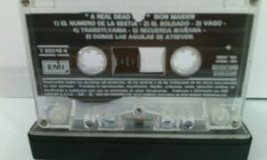Cassette Iron Maiden A Real Dead One () sin tapa