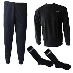 Conjunto Termico Primera Piel Camiseta + Pantalon + Medias