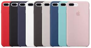 Funda Iphone 6 6s 7 Plus Silicona Silicone Case + Templado