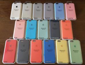 Funda Iphone 6 6s Apple Original Case Silicona Soft