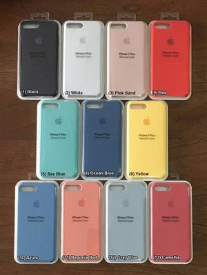 Funda Iphone 7 Plus Apple Original Case Silicona Soft