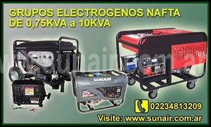 Grupos electrogenos portatil, generadores hasta 10KVA