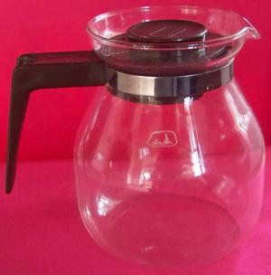 Jarra de vidrio templado para café Melita, vintage