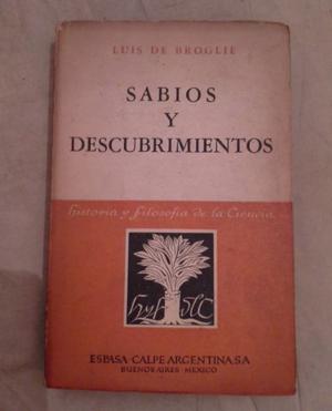 LIBRO SABIOS DESCUBRIMIENTOS -EDICION 