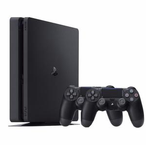 Playstation 4 NUEVA - Ps4 Slim 500 Gb, Negro 2 Controles