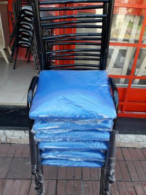Sillas de metal colores a elección 6 sillas a pesos