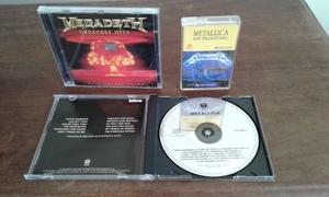 Vendo CD negro de Metallica producido por Bob Rock, Ulrich y