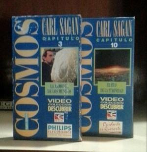 Videos Cosmos Carl Sagan Tomos 3 Y 10 X Unidad