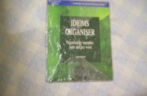 idioms organiser: organised by metaphor, topic and key
