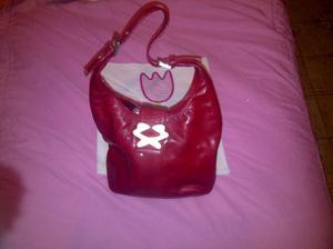 ricky sarkany cartera modelo adry charol rojo