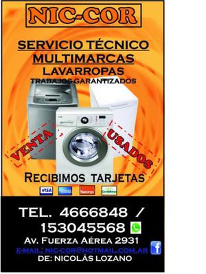 service, reparación de lavarropas