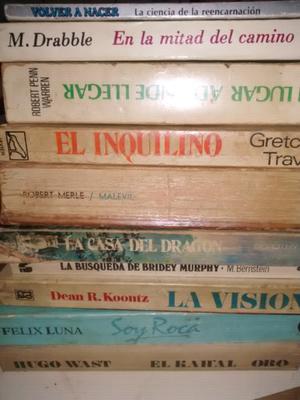 3 Lotes de 10 libros usados a $300 cada lote