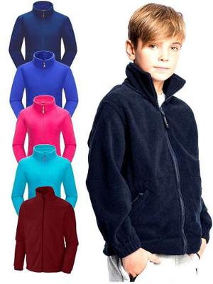 Campera Micropolar Niños Antipeeling Nieve 4 Al 16 Jeans710