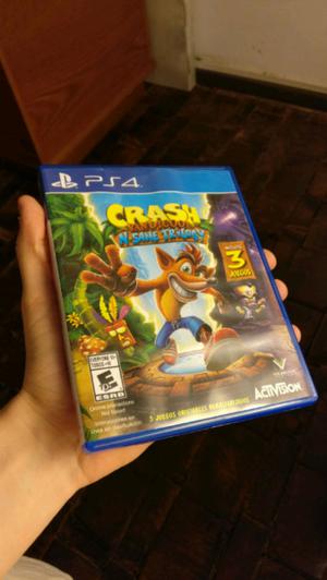 Crash Nsane Trilogy PS4 en caja no permuto