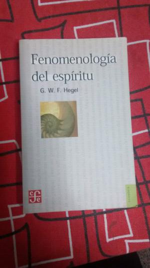 Fenomenología del Espíritu (Hegel)