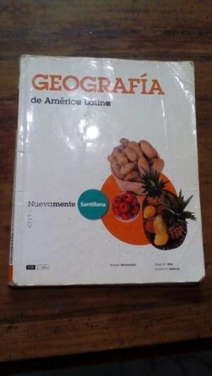 Manual escolar de geografía.