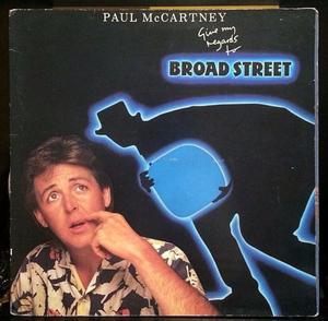 Paul Mccartney Give My Regards To Broad Street Vinilo(spain)