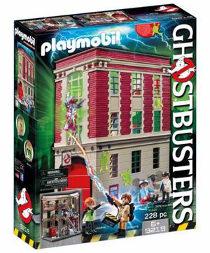 Playmobil Cazafantasmas -Cuartel de Bomberos-