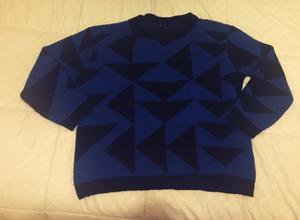 Sweater lana triángulos