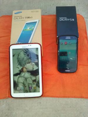 Tablet y celular se vende