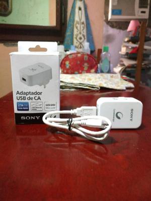 Vdo Cargador Sony 2.1 A "Nuevo" Original!!